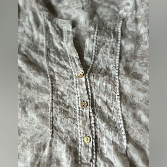 🌸✨ Vintage Top | 100% Linen - Picture 4 of 6